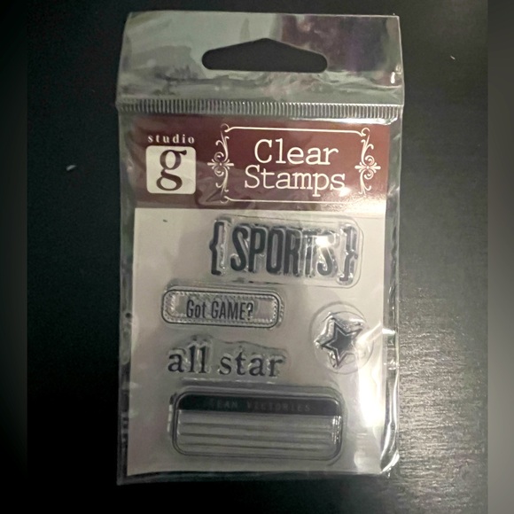 Studio G four sets of clear stamps - various themes - Picture 3 of 5